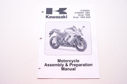 OEM Kawasaki 99931-1537-01 Assembly & Preparation Manual ZX1000M