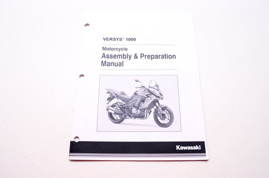 OEM Kawasaki 99931-1547-01 Assembly & Preparation Manual KLZ1000B