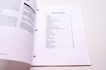 OEM Kawasaki 99931-1469-01 Assembly & Preparation Manual VN900C