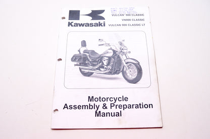 Kawasaki Vulcan 900 Classic LT VN900 Classic Assembly & Preparation Manual