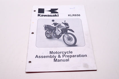 OEM Kawasaki 99931-1478-01 Assembly & Preparation Manual KL650E