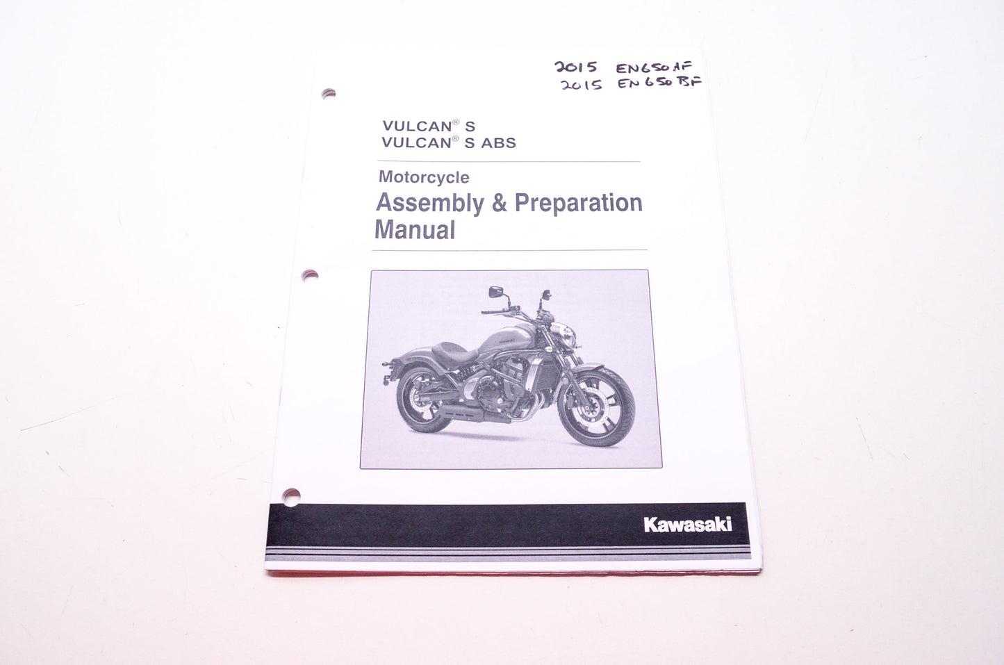 OEM Kawasaki 99931-1549-01 Assembly & Preparation Manual EN650A