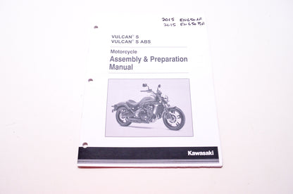 OEM Kawasaki 99931-1549-01 Assembly & Preparation Manual EN650A