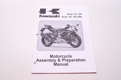 OEM Kawasaki 99931-1534-01 Assembly & Preparation Manual ZX636E/F
