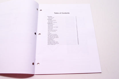 OEM Kawasaki 99931-1534-01 Assembly & Preparation Manual ZX636E/F