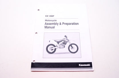 OEM Kawasaki 99931-1535-02 Assembly & Preparation Manual KX450F