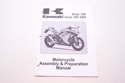 Kawasaki Ninja 300 ABS Motorcycle Assembly & Preparation Manual