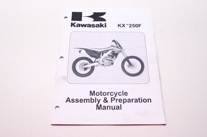 Kawasaki KX 250F Motorcycle Assembly & Preparation Manual
