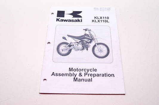 OEM Kawasaki 99931-1511-01 Assembly & Preparation Manual KLX110C/D