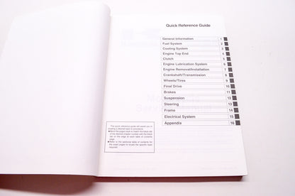 OEM Kawasaki 99924-1270-01 Service Manual VN800E