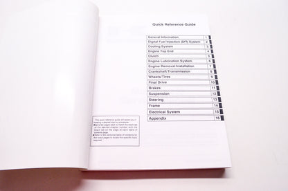 OEM Kawasaki 99924-1253-03 Service Manual ZX1200A