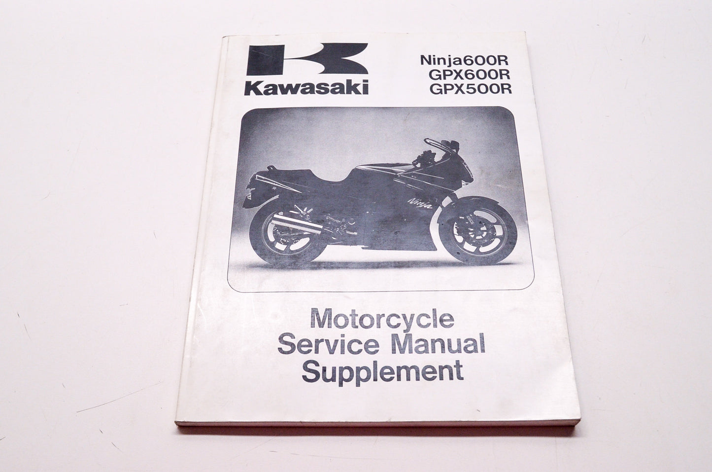 OEM Kawasaki 99924-1081-56 Service Manual Supplement ZX600C