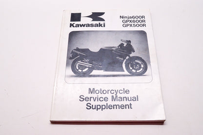 OEM Kawasaki 99924-1081-56 Service Manual Supplement ZX600C
