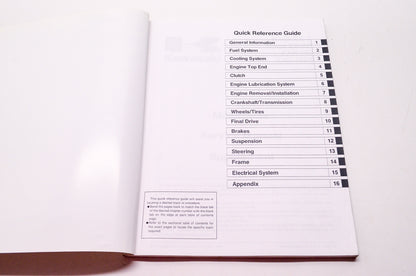 OEM Kawasaki 99924-1160-52 Service Manual Supplement ZX750L/M