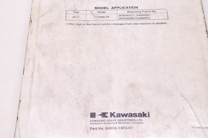 OEM Kawasaki 99924-1373-01 Service Manual VN900C