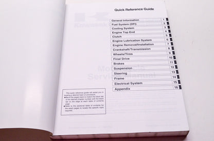 OEM Kawasaki 99924-1246-02 Service Manual VN1500J