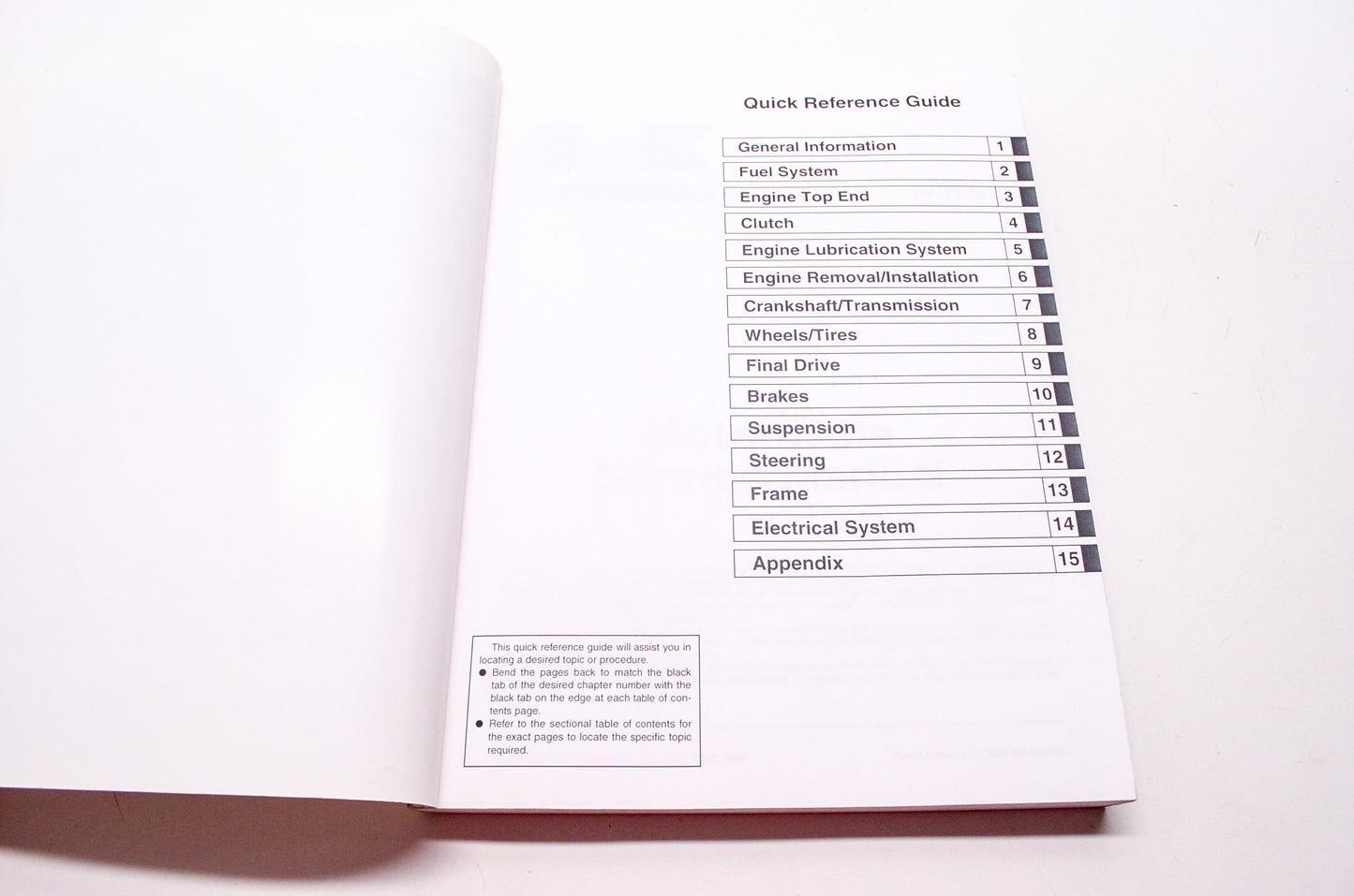OEM Kawasaki 99924-1245-04 Service Manual EJ650