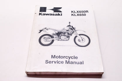 OEM Kawasaki 99924-1162-04 Service Manual KLX650