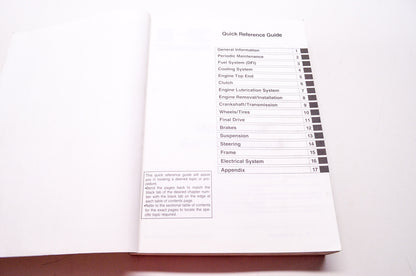 OEM Kawasaki 99924-1382-01 Service Manual ZX600P