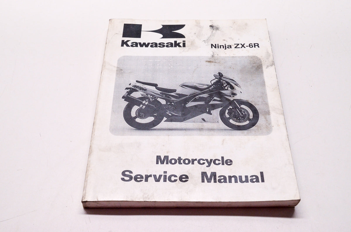 OEM Kawasaki 99924-1184-02 Service Manual ZX600F
