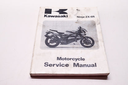 OEM Kawasaki 99924-1184-02 Service Manual ZX600F
