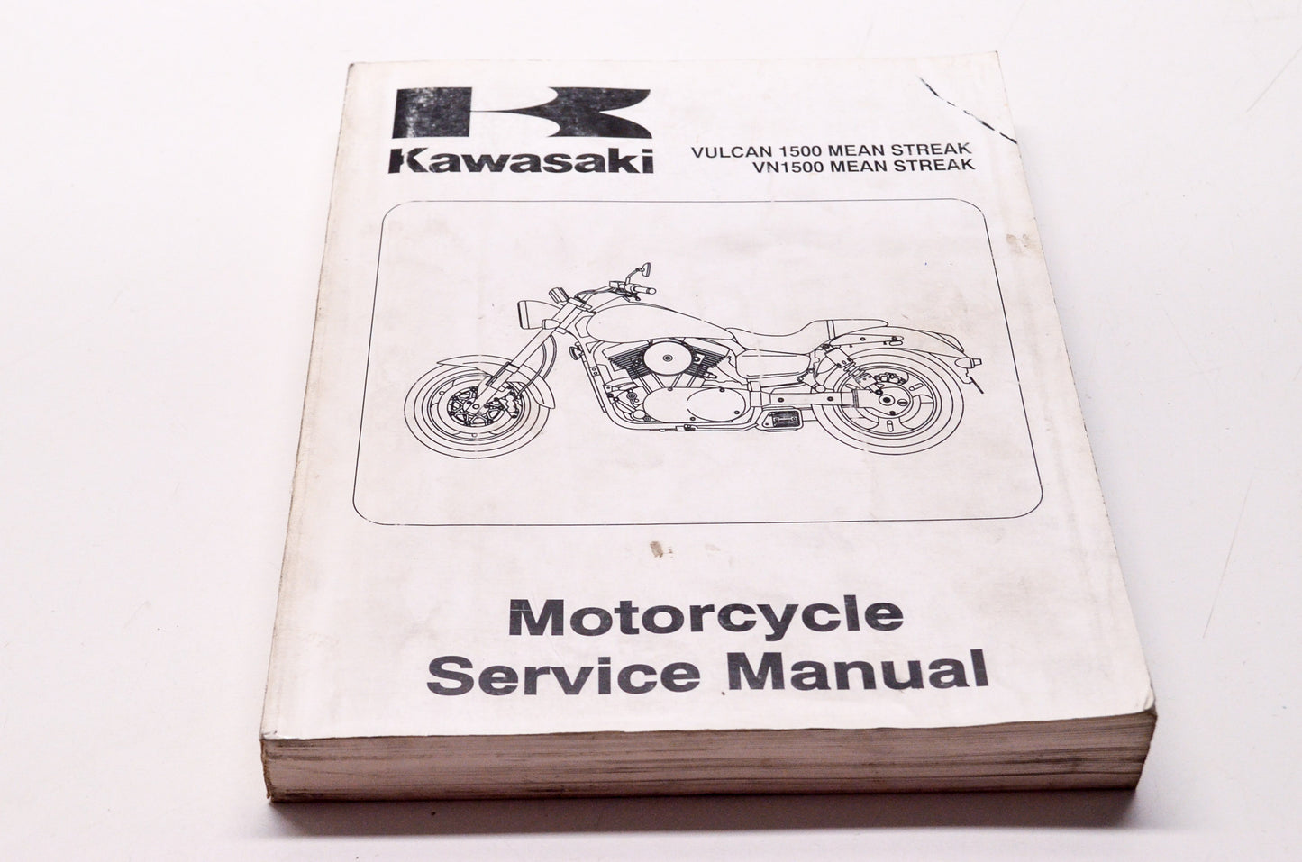 OEM Kawasaki 99924-1277-01 Service Manual VN1500P