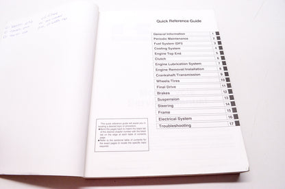 OEM Kawasaki 99924-1277-01 Service Manual VN1500P