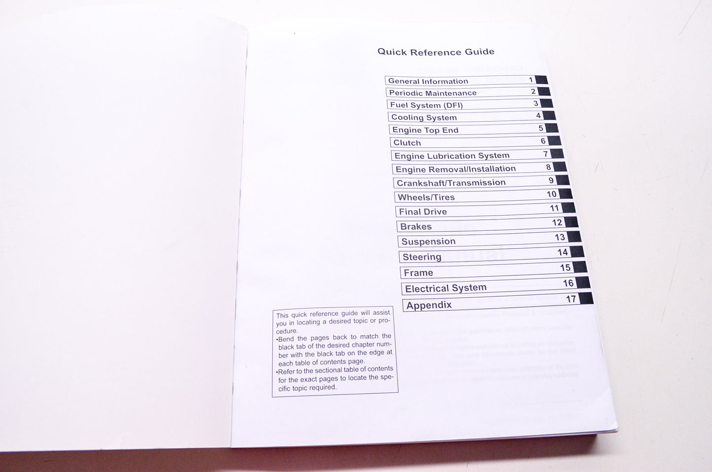 OEM Kawasaki 99924-1414-31 Service Manual VN1700D