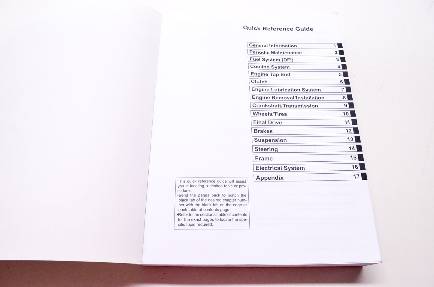 OEM Kawasaki 99924-1450-31 Service Manual ZX1400E