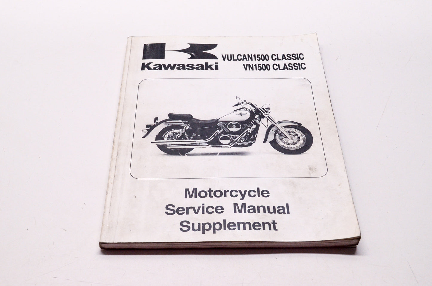 OEM Kawasaki 99924-1229-54 Service Manual Supplement VN1500E