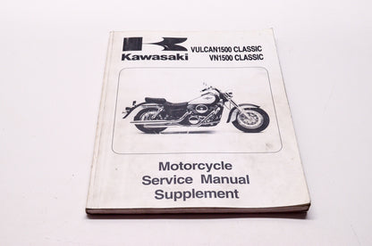 OEM Kawasaki 99924-1229-54 Service Manual Supplement VN1500E