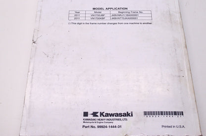 OEM Kawasaki 99924-1444-31 Service Manual VN1700J/K
