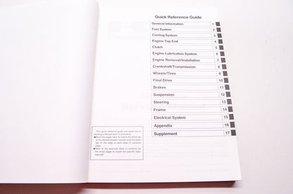 OEM Kawasaki 99924-1225-02 Service Manual ZX900C