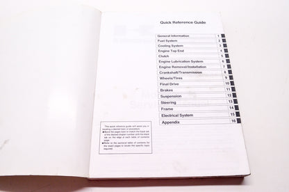 OEM Kawasaki 99924-1241-02 Service Manual VN1500G