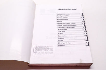 OEM Kawasaki 99924-1259-02 Service Manual VN1500L