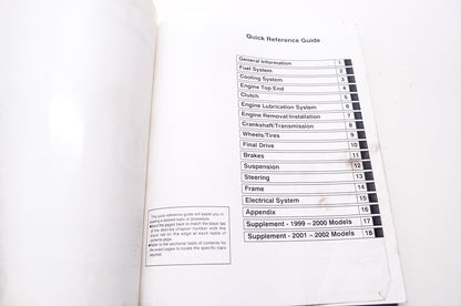 OEM Kawasaki 99924-1194-05 Service Manual EN500-C