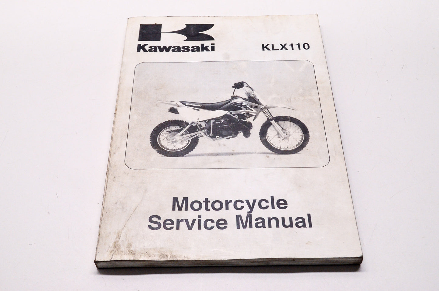OEM Kawasaki 99924-1283-06 Service Manual KLX110A