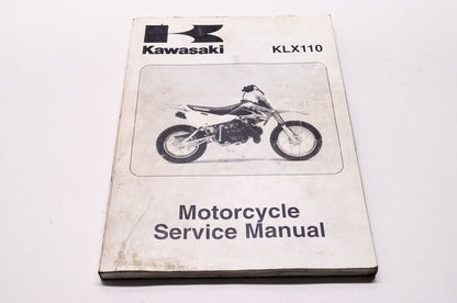 OEM Kawasaki 99924-1283-06 Service Manual KLX110A