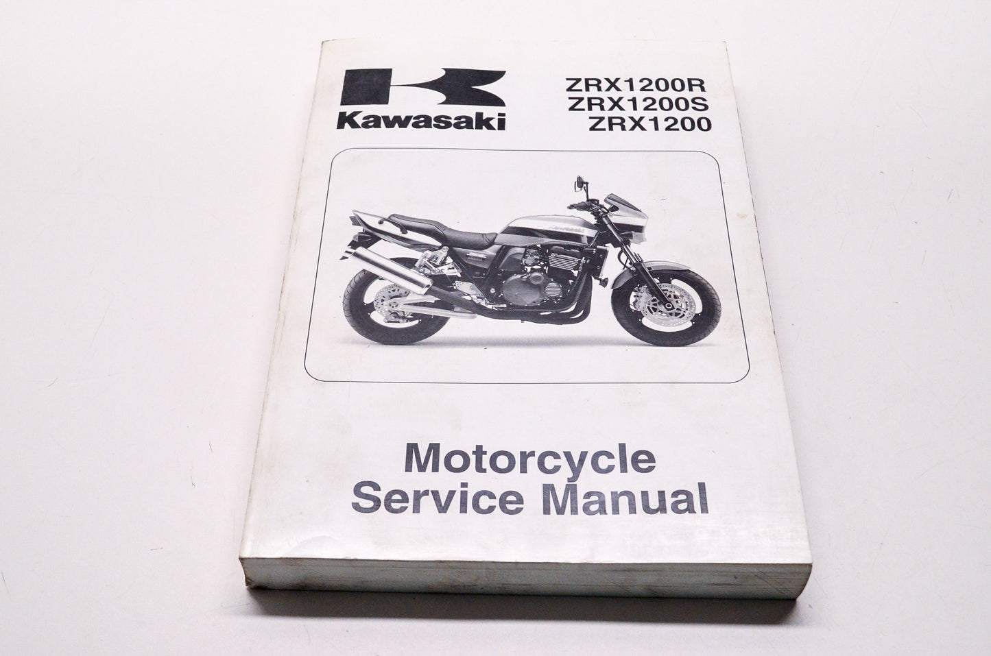 OEM Kawasaki 99924-1266-07 Service Manual ZR1200A