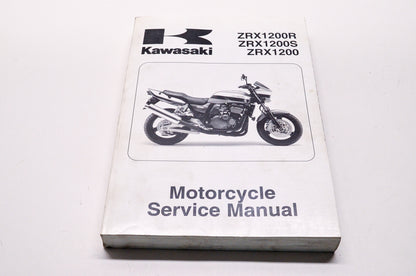 OEM Kawasaki 99924-1266-07 Service Manual ZR1200A