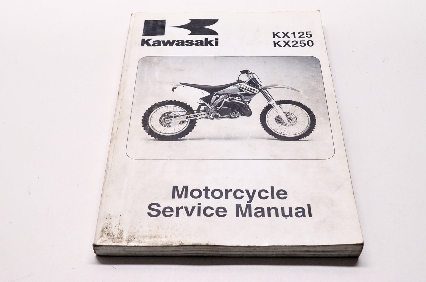 OEM Kawasaki 99924-1298-06 Service Manual KX125M/KX250M