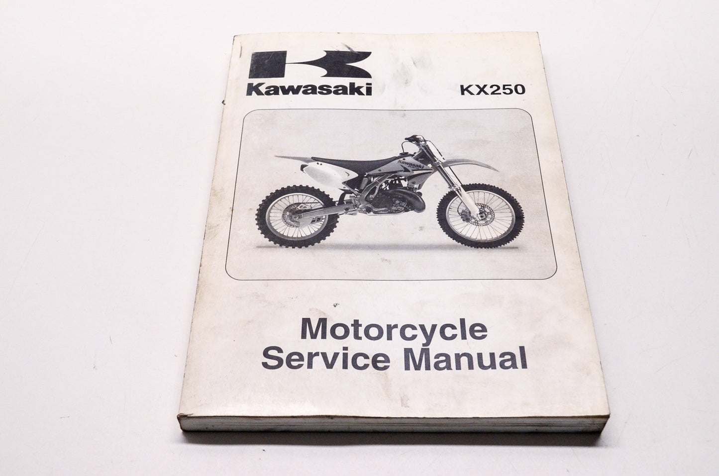 OEM Kawasaki 99924-1340-03 Service Manual KX250R