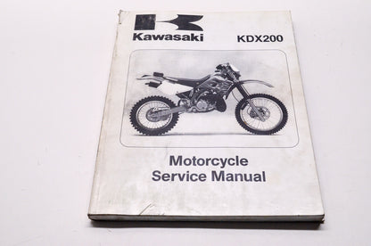 OEM Kawasaki 99924-1181-05 Service Manual KDX200H