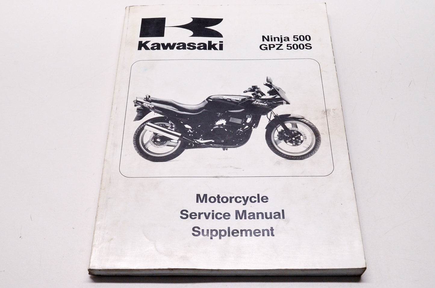 OEM Kawasaki 99924-1172-57 Service Manual Supplement EX500D