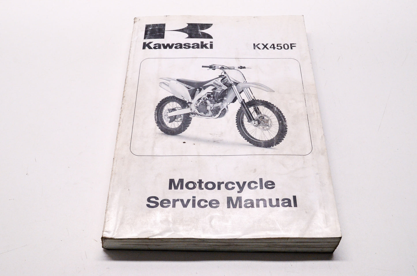 OEM Kawasaki 99924-1410-01 Service Manual KX450E