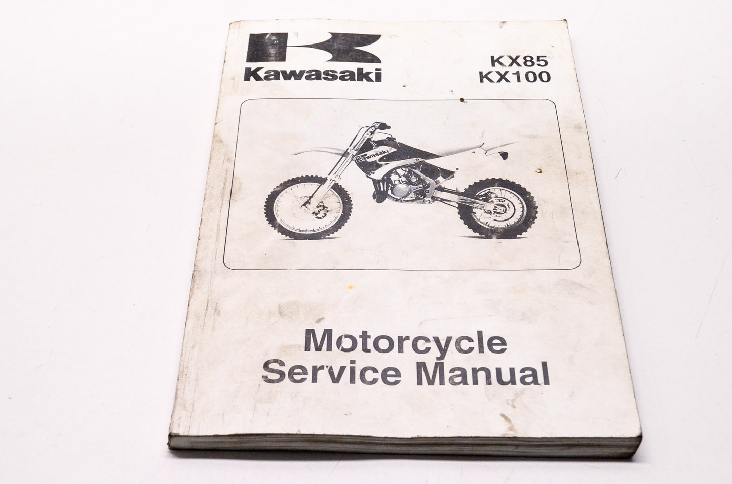 OEM Kawasaki 99924-1265-07 Service Manual KX85A/100D