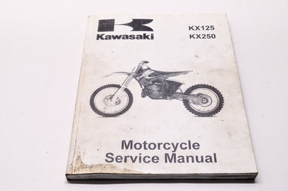 OEM Kawasaki 99924-1244-04 Service Manual KX125/250L