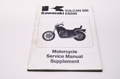 OEM Kawasaki 99924-1125-53 Service Manual Supplement EN500A