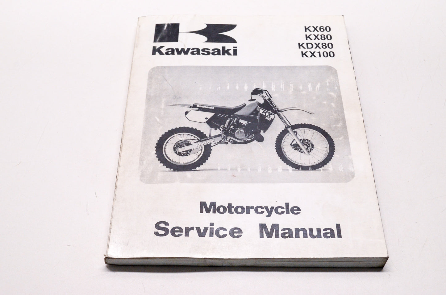 OEM Kawasaki 99924-1094-07 Service Manual KX60B