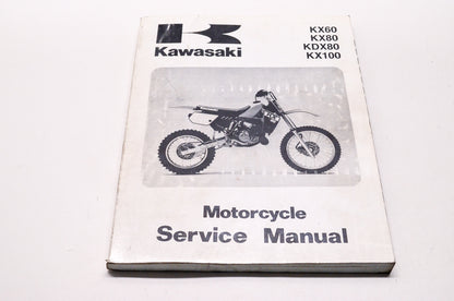 OEM Kawasaki 99924-1094-07 Service Manual KX60B